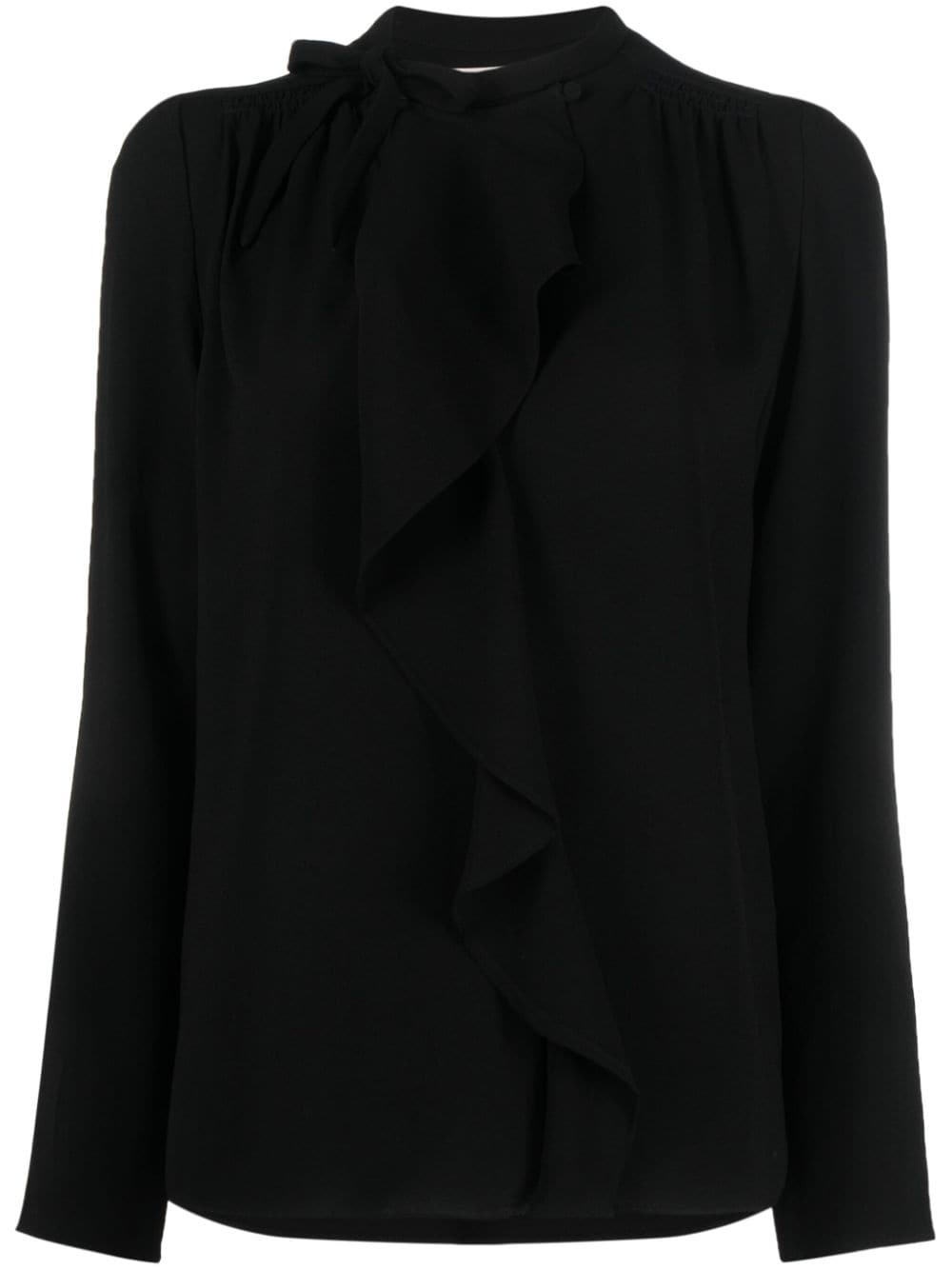 Utah ruffle-detail blouse